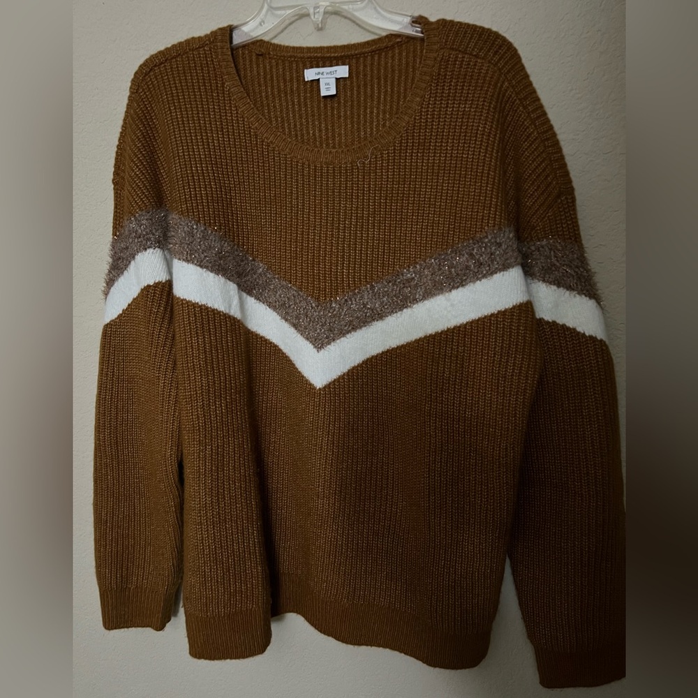 Women’s Nine West brown cardigan